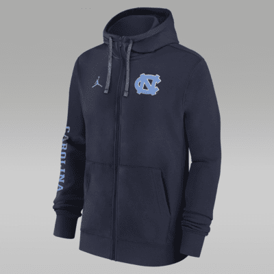 North Carolina Tar Heels Sideline Team Issue Men s Jordan College Full Zip Hoodie